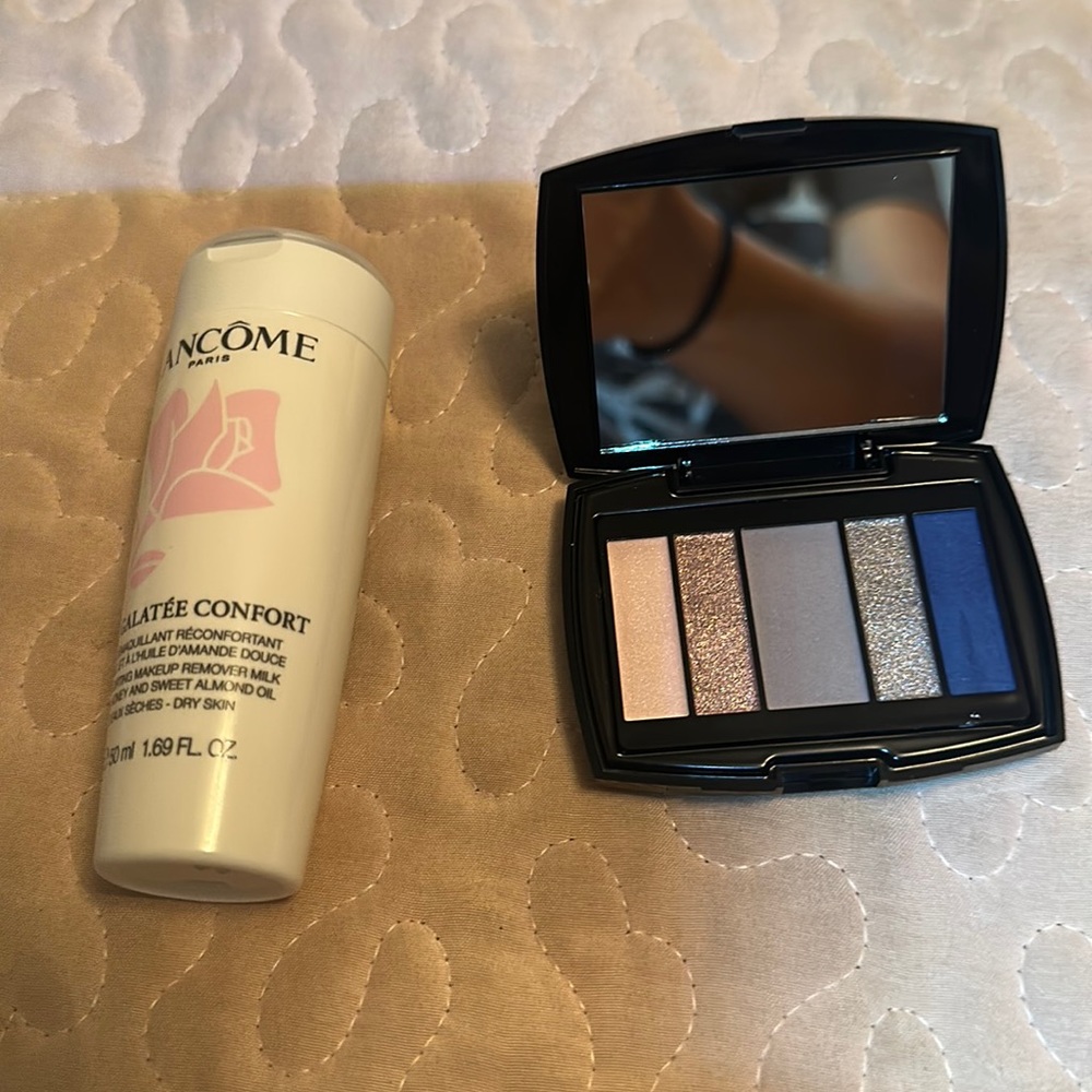 Eyeshadow and Lait Galatee Confort